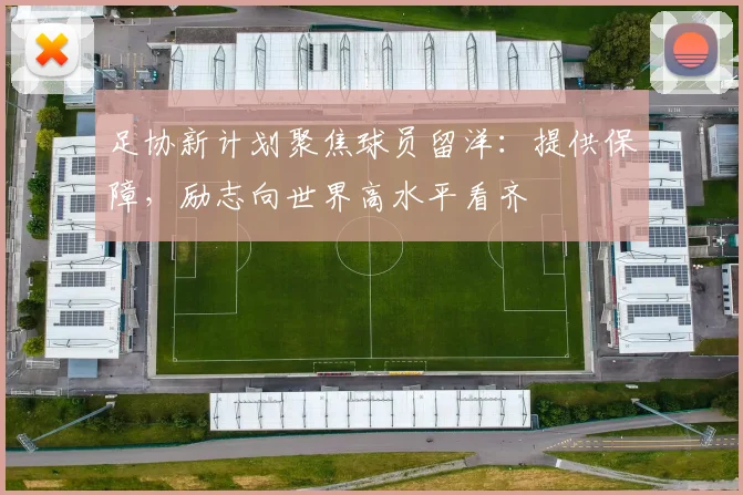 足协新计划聚焦球员留洋：提供保障，励志向世界高水平看齐